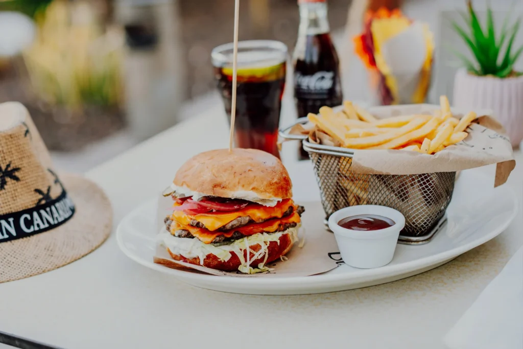 canarian medium burger