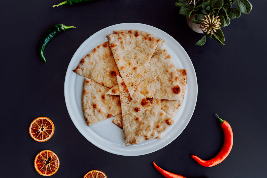 cheesy garlic pizza